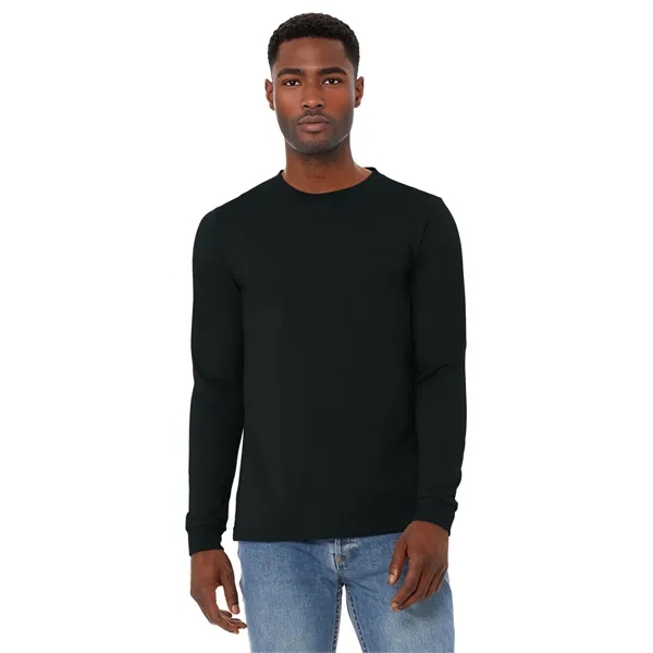 BELLA+CANVAS Unisex Heather CVC Long Sleeve Tee... from ASI 84863 SanMar