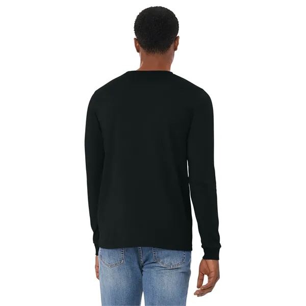 BELLA+CANVAS Unisex Heather CVC Long Sleeve Tee... from ASI 84863 SanMar