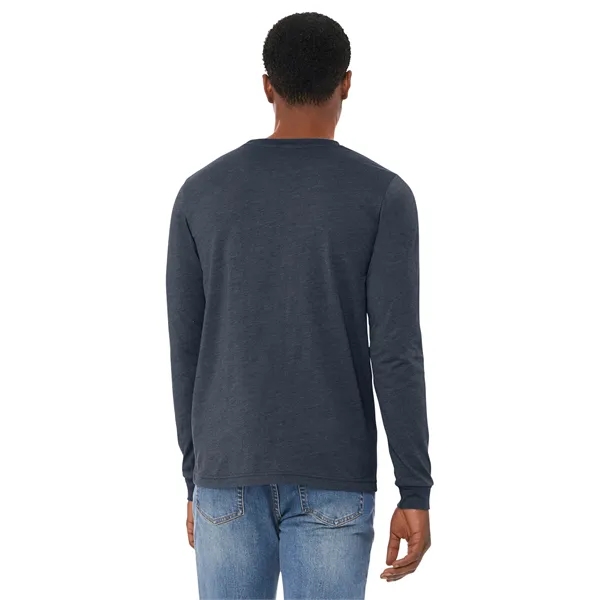 BELLA+CANVAS Unisex Heather CVC Long Sleeve Tee... from ASI 84863 SanMar