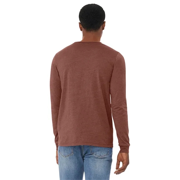 BELLA+CANVAS Unisex Heather CVC Long Sleeve Tee... from ASI 84863 SanMar