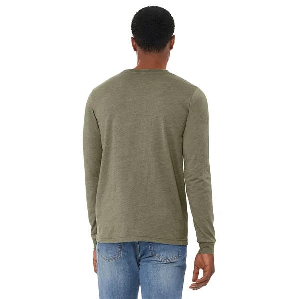 BELLA+CANVAS Unisex Heather CVC Long Sleeve Tee... from ASI 84863 SanMar