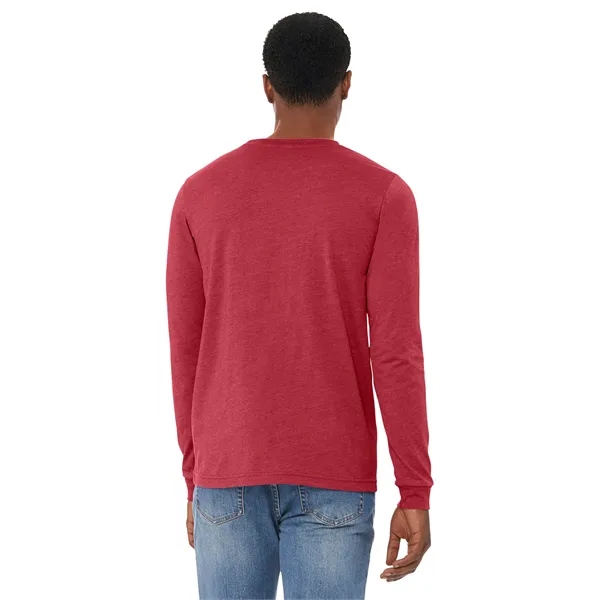 BELLA+CANVAS Unisex Heather CVC Long Sleeve Tee... from ASI 84863 SanMar