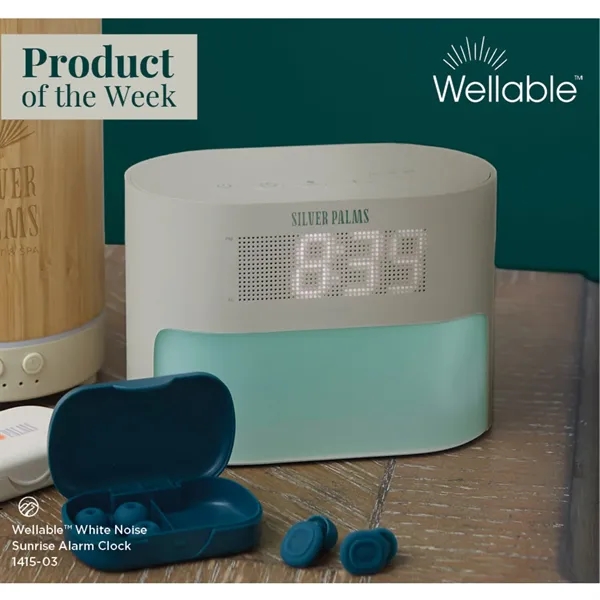 Wellable™ White Noise Sunrise Alarm Clock... from ASI 66887 PCNA / Leeds