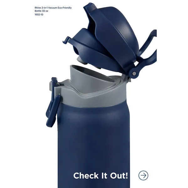 Rhine 2 in 1 Vacuum Eco-Friendly Bottle 30oz... from ASI 66887 PCNA / Leeds