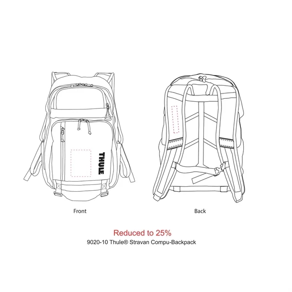 15" laptop backpack with multiple storage pockets.... from ASI 66887 PCNA / Leeds