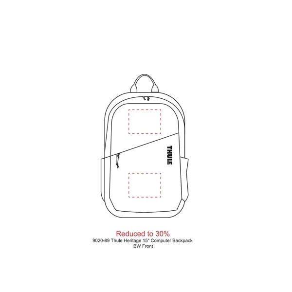 15" computer backpack made of recycled polyester and nylon.... from ASI 66887 PCNA / Leeds