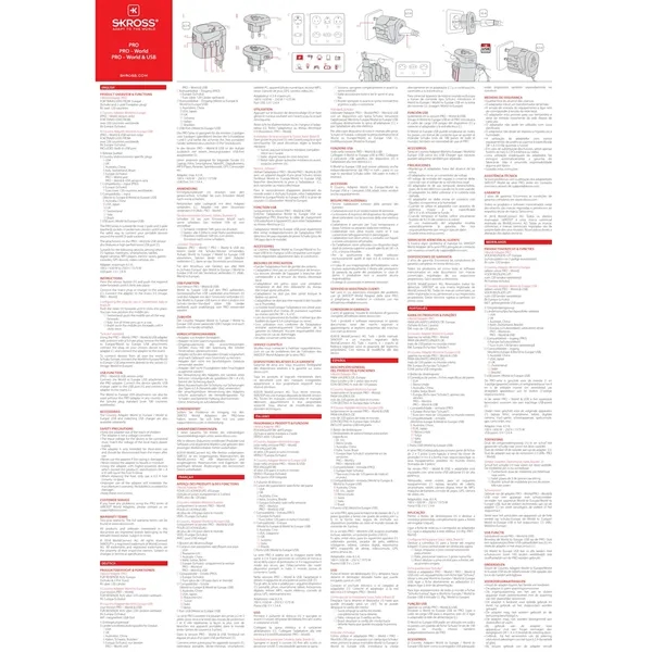 World travel adapter and USB charger.... from ASI 66887 PCNA / Leeds