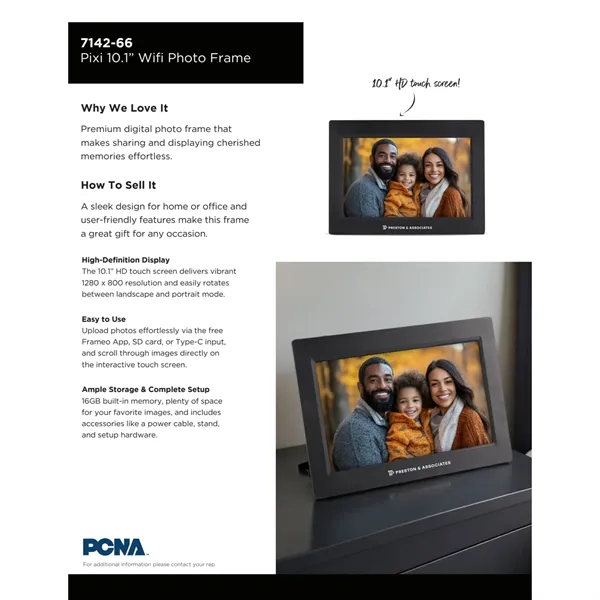 Pixi 10.1" Wifi Photo Frame... from ASI 66887 PCNA / Leeds