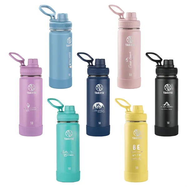 Takeya® 18 oz. Actives with Spout Lid, Laser, Premium... from ASI 30270 Aakron Line