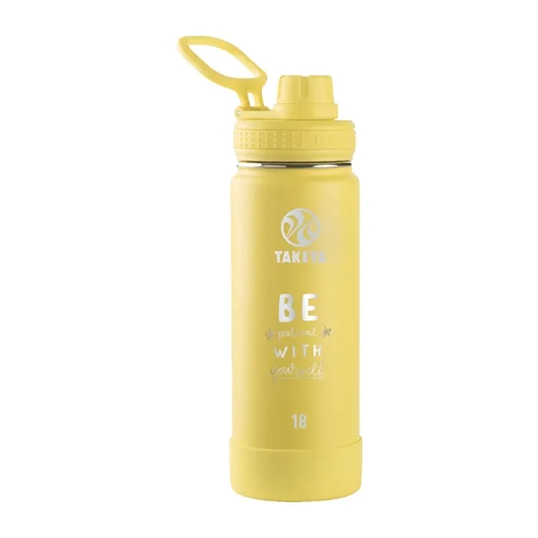 Takeya® 18 oz. Actives with Spout Lid, Laser, Premium... from ASI 30270 Aakron Line