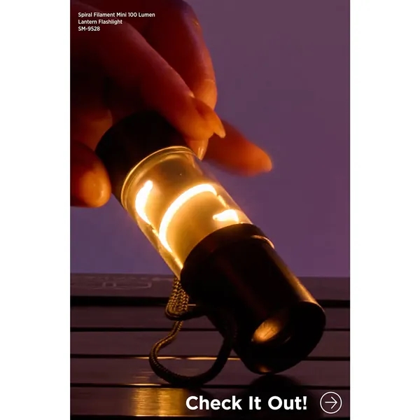 Mini Spiral Filament 100 Lumens Lantern Flashlight... from ASI 66887 PCNA / Bullet