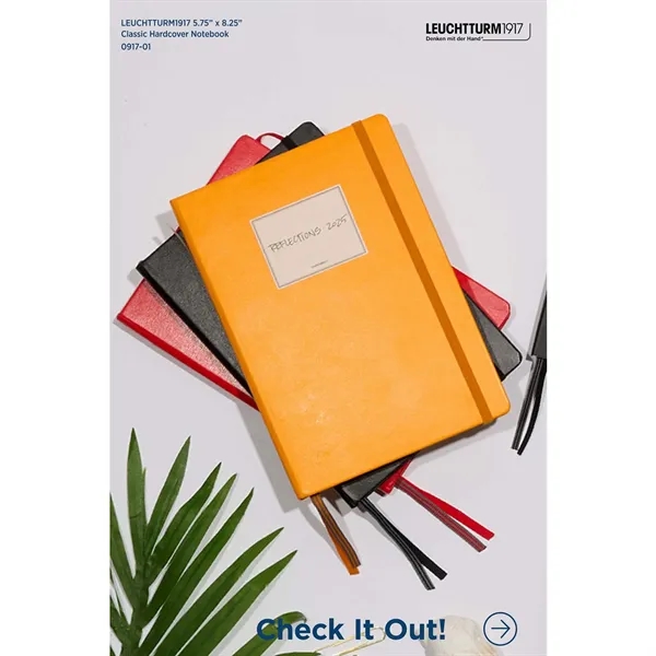 LEUCHTTURM1917 5.75" x 8.25" Hardcover Notebook... from ASI 66887 PCNA / Leeds