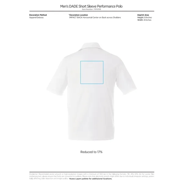 Men's short sleeve polo shirt.... from ASI 66887 PCNA / Trimark