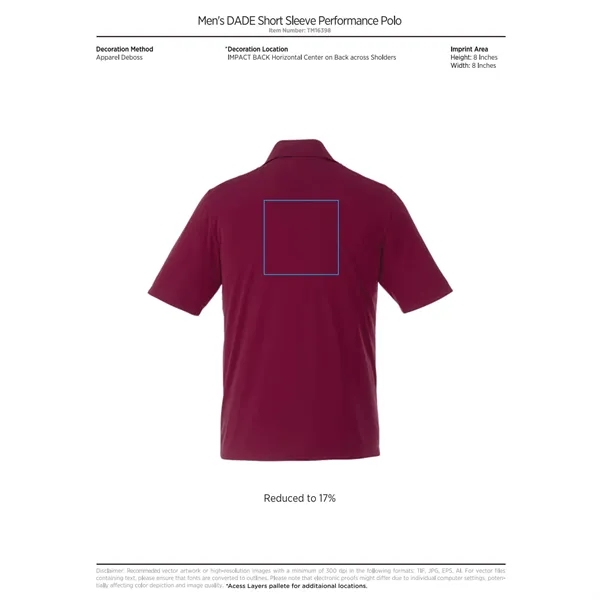 Men's short sleeve polo shirt.... from ASI 66887 PCNA / Trimark