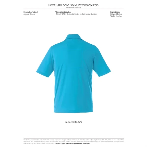 Men's short sleeve polo shirt.... from ASI 66887 PCNA / Trimark