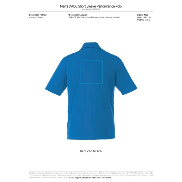 Men's short sleeve polo shirt.... from ASI 66887 PCNA / Trimark