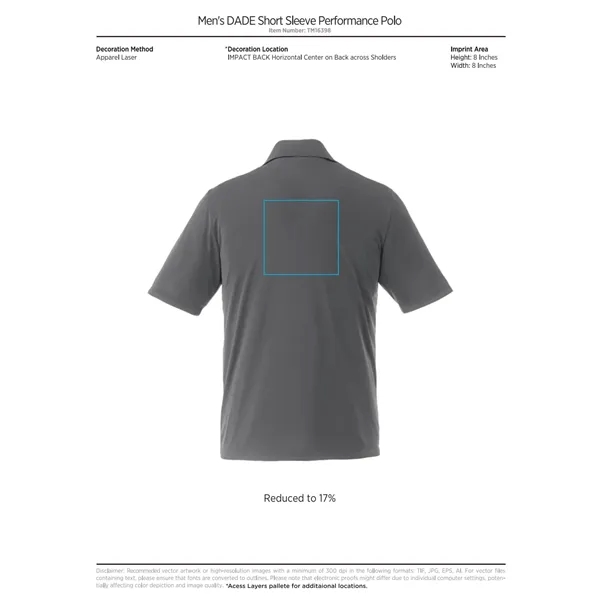 Men's short sleeve polo shirt.... from ASI 66887 PCNA / Trimark
