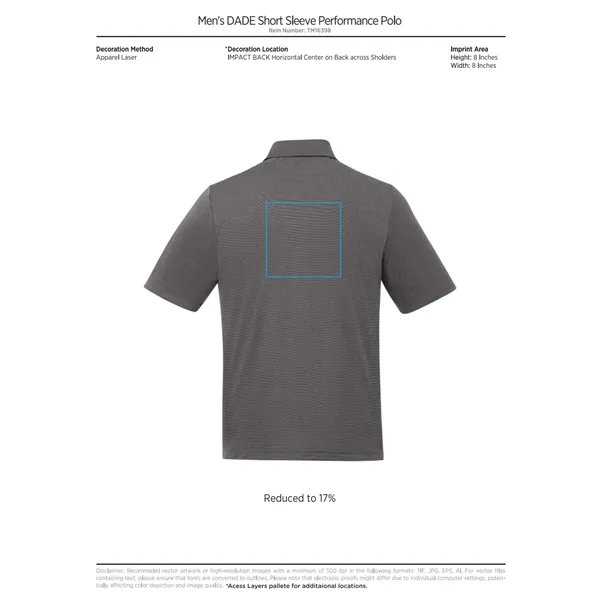 Men's short sleeve polo shirt.... from ASI 66887 PCNA / Trimark