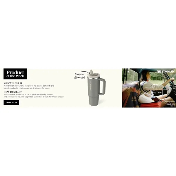 Stanley Quencher ProTour Tumbler 40oz... from ASI 66887 PCNA / Leeds