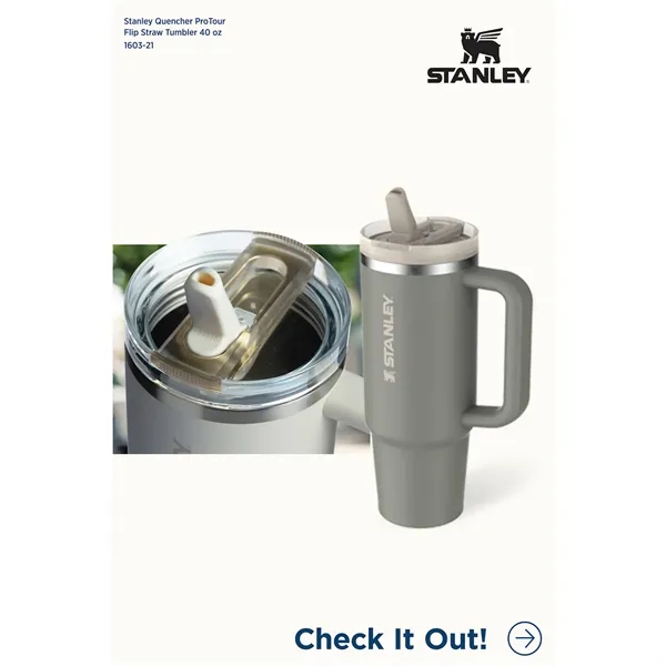 Stanley Quencher ProTour Tumbler 40oz... from ASI 66887 PCNA / Leeds