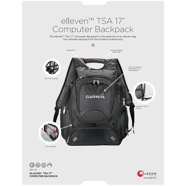 17" computer backpack with an exclusive design.... from ASI 66887 PCNA / Leeds