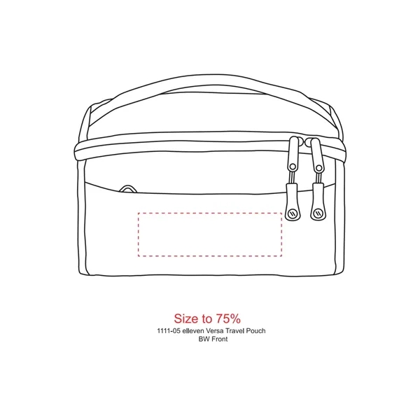 Travel pouch with internal slash and zippered pockets.... from ASI 66887 PCNA / Leeds