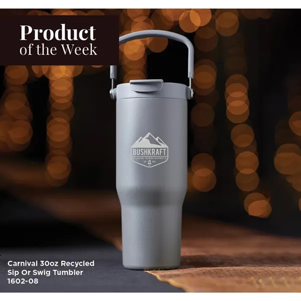 Carnival Recycled Sip Or Swig Tumbler 30oz... from ASI 66887 PCNA / Leeds