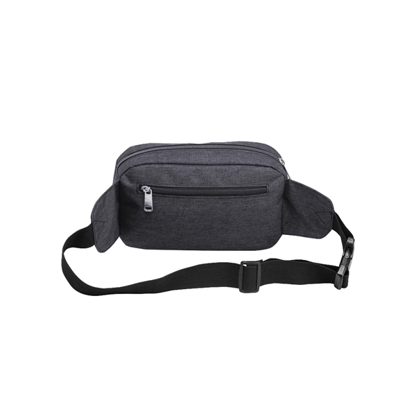 Three Zippered Heather Fanny Pack... from ASI 31517 Admart Products / Admart Line