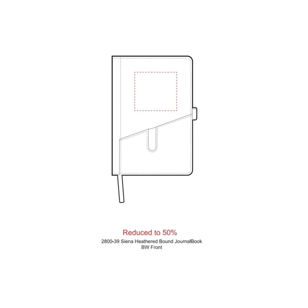 Heathered bound journal with ribbon page marker, and 80 sheets of... from ASI 66887 PCNA / Leeds