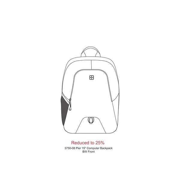 6" x 18" x 13" backpack with a laptop sleeve... from ASI 66887 PCNA / Leeds