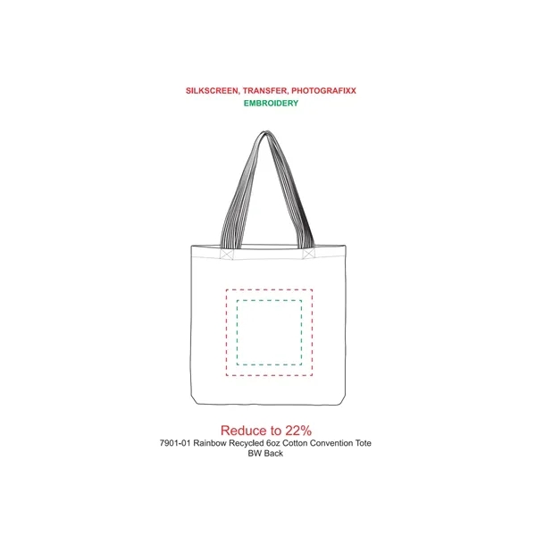 6 oz. recycled cotton convention tote.... from ASI 66887 PCNA / Leeds