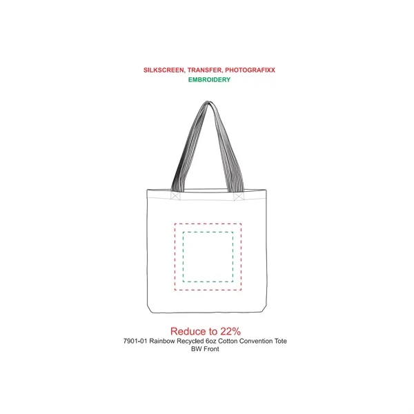 6 oz. recycled cotton convention tote.... from ASI 66887 PCNA / Leeds