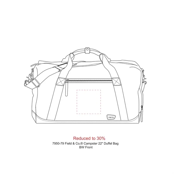 Duffel bag with removable padded shoulder strap and top grab handles.... from ASI 66887 PCNA / Leeds