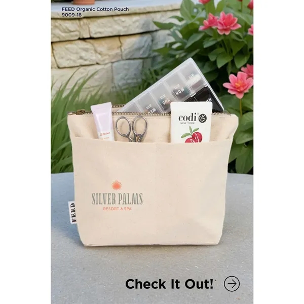 FEED Organic Cotton Pouch... from ASI 66887 PCNA / Leeds