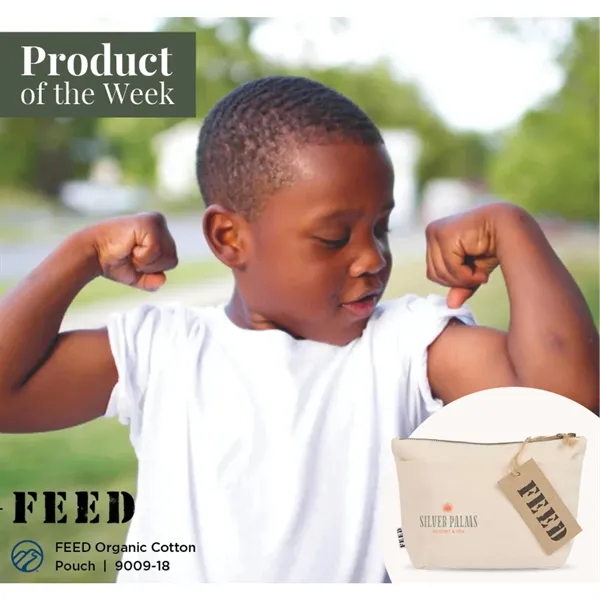 FEED Organic Cotton Pouch... from ASI 66887 PCNA / Leeds