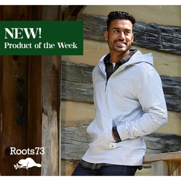 Roots73 CANMORE Eco Quarter Zip Hoody - Unisex... from ASI 66887 PCNA / Trimark