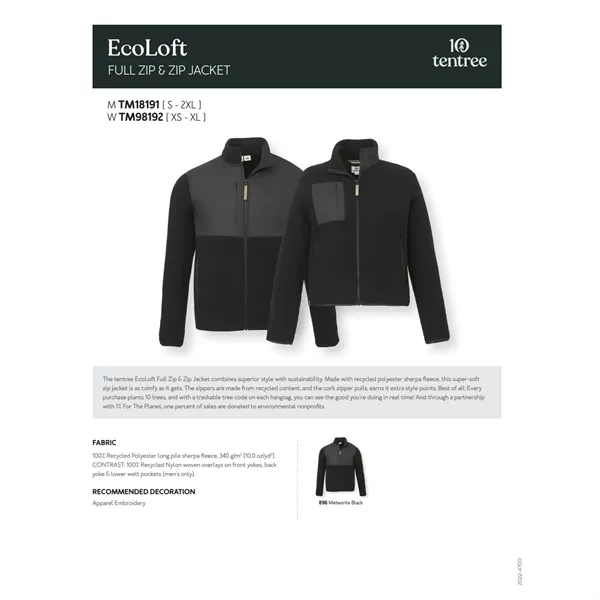 tentree EcoLoft Full Zip - Men's... from ASI 66887 PCNA / Trimark