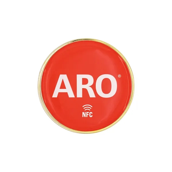 2" Die cast challenge coin with coin edge and NFC Function.... from ASI 52263 EMT / EMT EASY