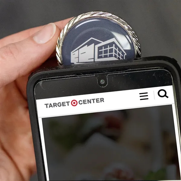 1.75" Extra-thick die cast challenge coin with oblique border and NFC... from ASI 52263 EMT / EMT EASY