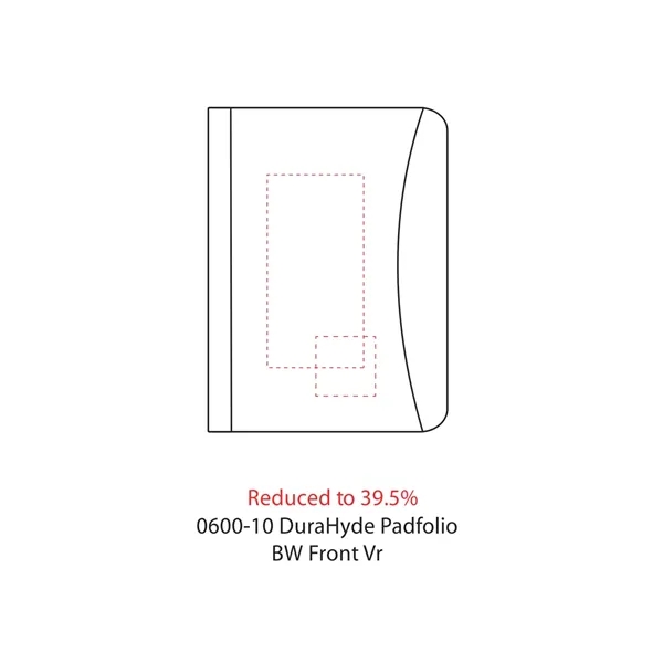 Zippered padfolio with interior organizer with gusseted file pocket, calculator pocket,... from ASI 66887 PCNA / Leeds