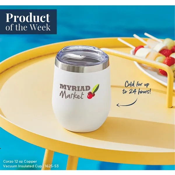 12 oz. double wall vacuum insulated stainless steel cup with lid.... from ASI 66887 PCNA / Leeds