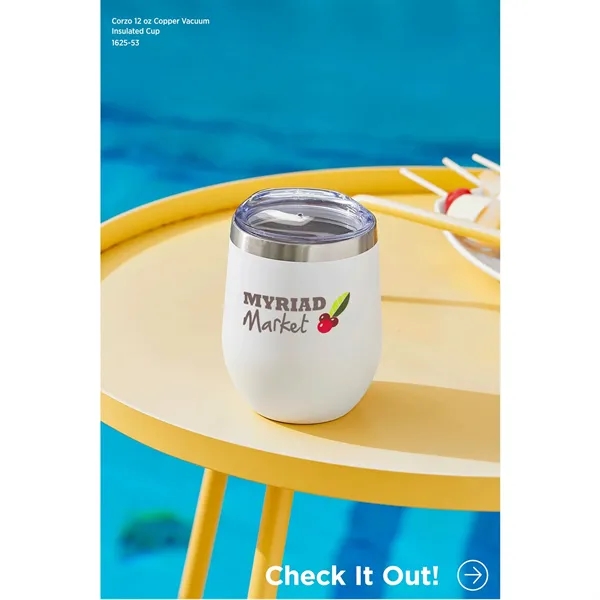 12 oz. double wall vacuum insulated stainless steel cup with lid.... from ASI 66887 PCNA / Leeds