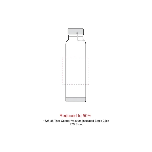 22 oz. vacuum insulated stainless steel bottle with screw-on lid.... from ASI 66887 PCNA / Leeds