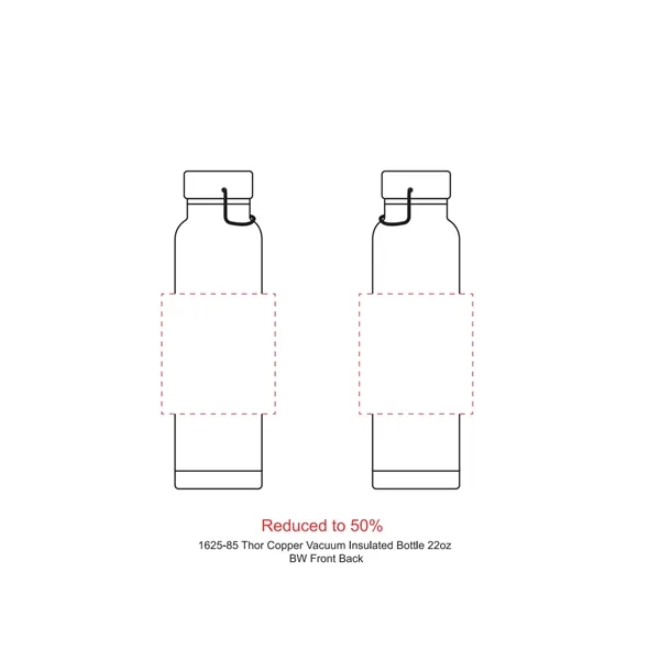 22 oz. vacuum insulated stainless steel bottle with screw-on lid.... from ASI 66887 PCNA / Leeds