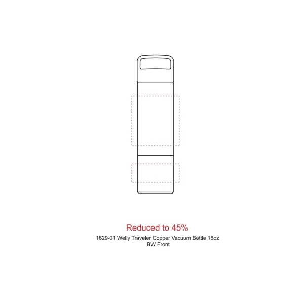 18 oz. bottle with double-wall stainless steel vacuum construction and copper... from ASI 66887 PCNA / Leeds