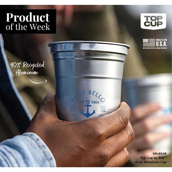 Top Cup Aluminum Cup 16oz.... from ASI 66887 PCNA / Bullet