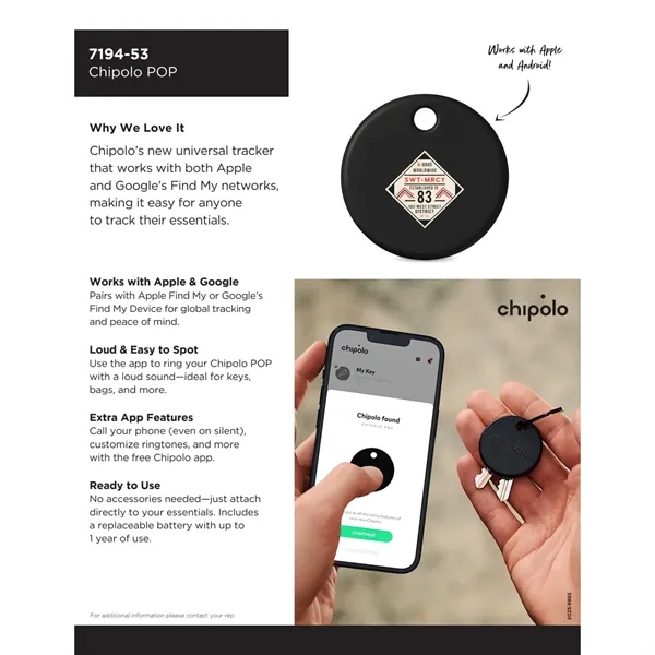 Chipolo Pop... from ASI 66887 PCNA / Leeds