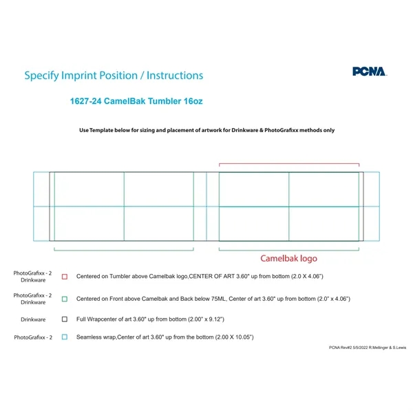 16 oz. copper vacuum insulated stainless steel tumbler with powder coat... from ASI 66887 PCNA / Leeds