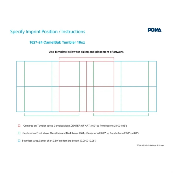 16 oz. copper vacuum insulated stainless steel tumbler with powder coat... from ASI 66887 PCNA / Leeds