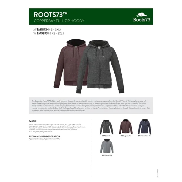 W-COPPERBAY R73 FZ Hoody... from ASI 66887 PCNA / Trimark